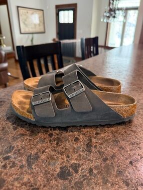 Birkenstock Arizona Soft Black Oiled 39